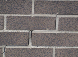 visual inspecation finds cracks in the building envelope