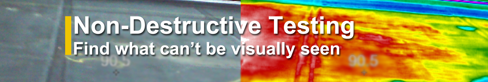 Non-Destructive Testing Services for low slope roofs