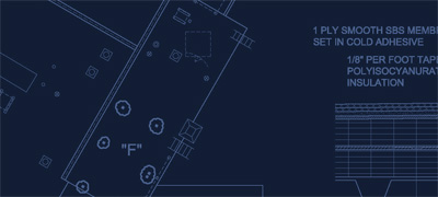 commercial roof re-roofing specification services