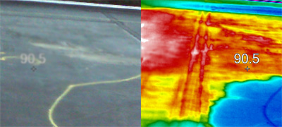 commercial roof non-destructive testing